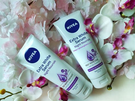 Nivea Night White Firming Body Serum Review Glossnglitters