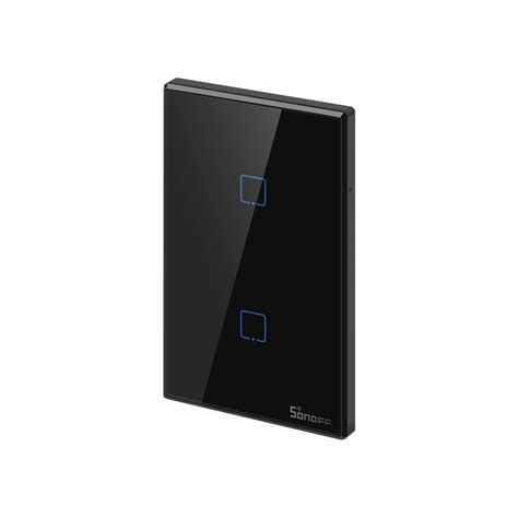Sonoff Tx T3 Us 2c Black Series Wifi Wall Switches Sonoff
