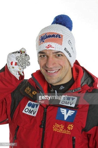 Andreas Kofler Of Austria Poses With The Silver Medal Won In The Men S Ski Jumping Hs106