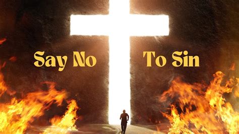 Daily Devotion Say No To Sin Youtube