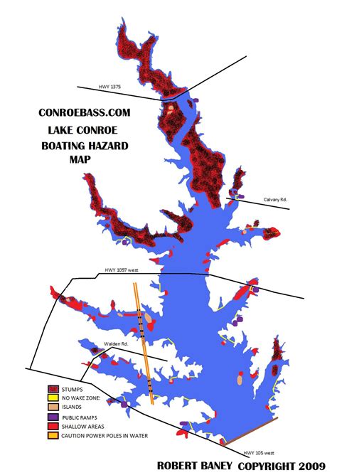 Boating Hazard Map