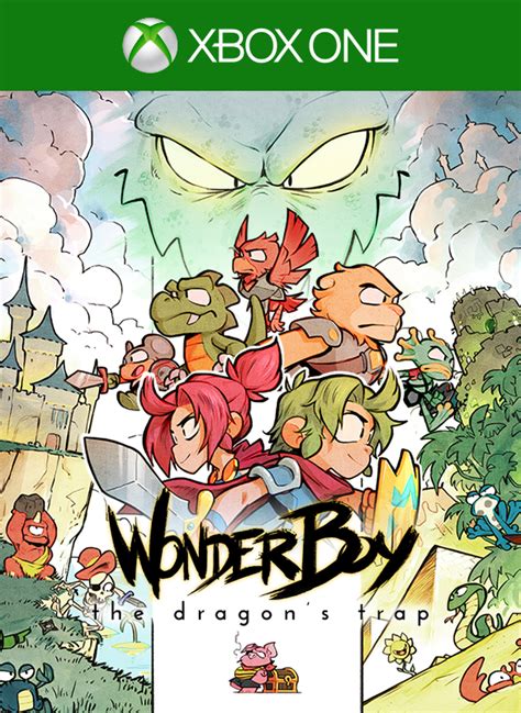 Wonder Boy The Dragons Trap 2017 Xbox One Box Cover Art Mobygames