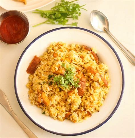 You can alter the recipe in any way that suits you and your family. Egg and Bread Fried Rice Recipe by Archana's Kitchen