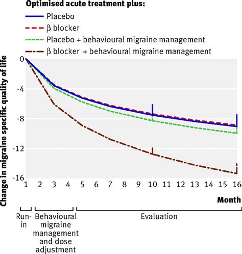 Effect Of Preventive β Blocker Treatment Behavioural Migraine