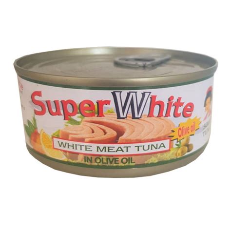 Super White Tuna In Olive Oil 185gm