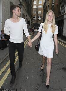 Diana Vickers And Her Boyfriend George Craig Match In Monochrome For