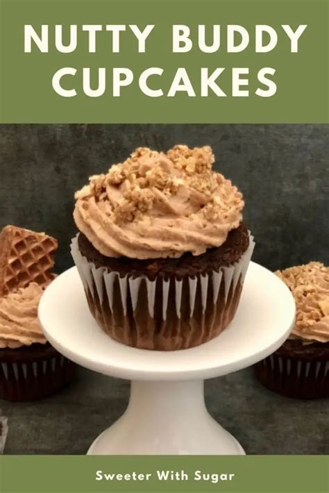 Nutty Buddy Cupcakes