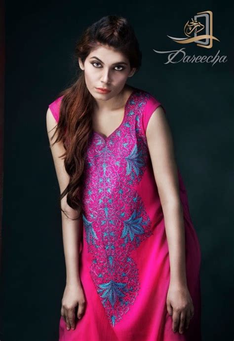 Fashion And Style New Neckline Range Dresses Designs By Dareecha