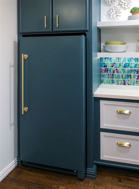How To Paint A Refrigerator Addicted 2 Decorating