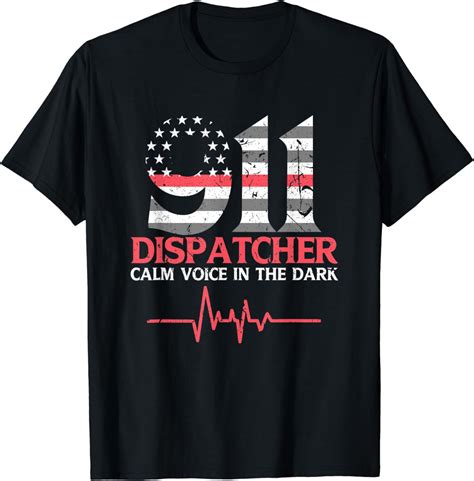 911 Dispatcher Law Enforcement Emergency First Responder T Shirt