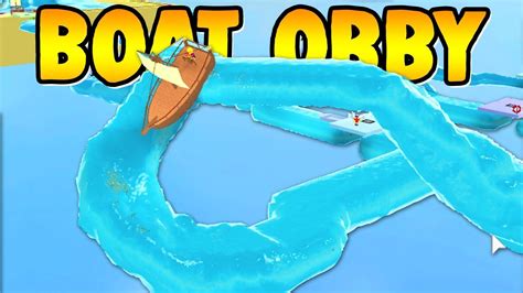 Roblox Boat Obby Youtube