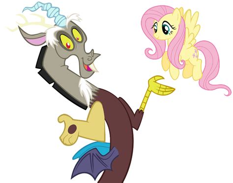 Mlp Fanart Fluttershy And Discord My Little Pony Friendship Is Magic