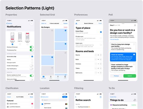 Settings Mobile App Template Figma Ios Design System By Roman