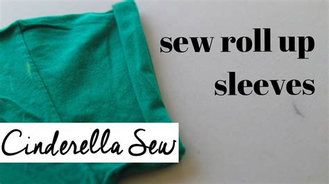 From video, to text, to. Roll up sleeves and sew in place - Easy hand sewing cuffed ...