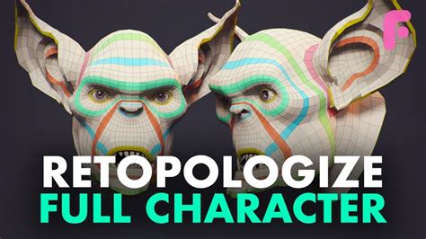 How To Retopologize A Full Character 30 Min Free Excerpt Youtube