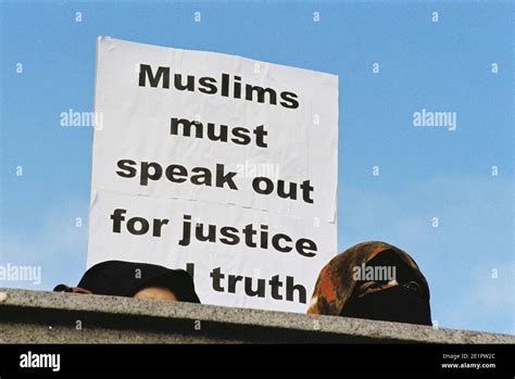 The Islamaphobia Rally Organised By Moderate Muslim Groups Muslim