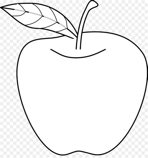 Apple outline clipart 4 » Clipart Station