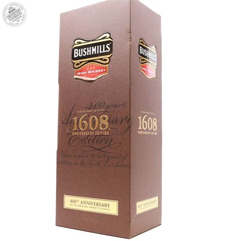 Irish Whiskey Auctions Bushmills 1608 400th Anniversary Edition
