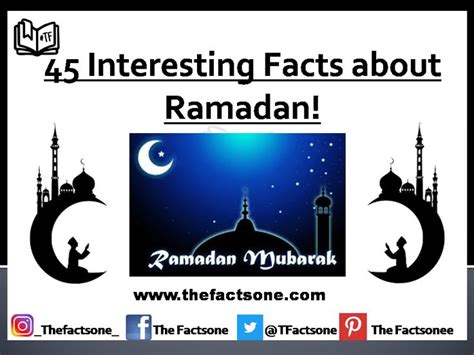 45 Interesting Facts About Ramadan Facts About Ramadan Ramadan Facts