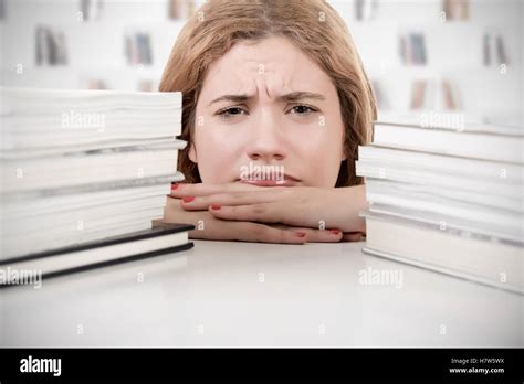 Woman Studying Books Hi Res Stock Photography And Images Alamy