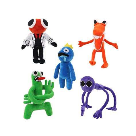 Buy इंद्रधनुष मित्र राक्षस आलीशान 11 8 इंच साहसिक डरावनी खेल भरवां खिलौने नीले और हरे