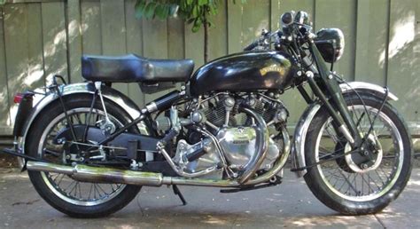 Magical, meaningful items you can't find anywhere else. 1951 Vincent Rapide Series C | Vincent, Series, Black shadow