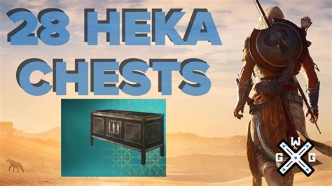 Opening Heka Chests Assassin S Creed Origins Youtube