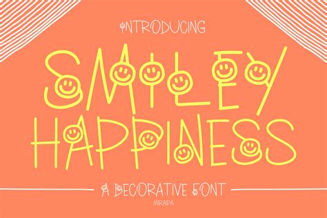 Smiley Happiness Font By Miraipa Creative Fabrica