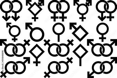 Gender Symbol Svg Gender Silhouette Transgender Svg Gender Signs Svg