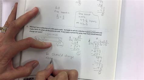 Eureka Math Grade 5 Module 2 Lesson 28 Problem Set Youtube