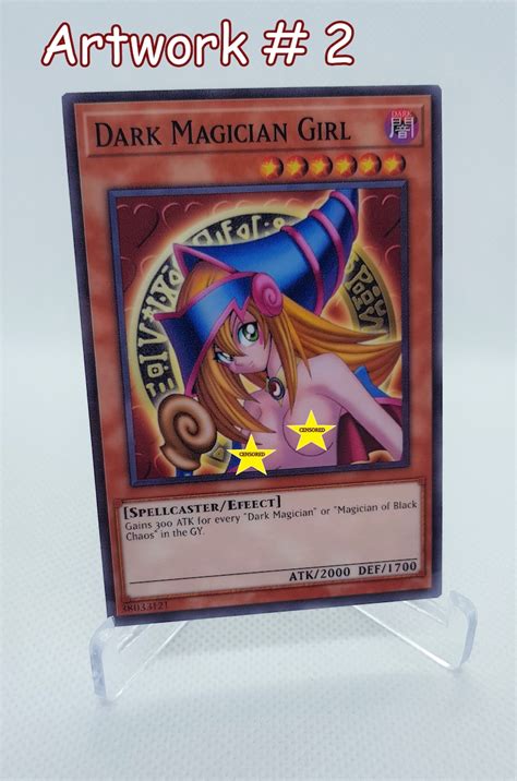 Dark Magician Girl Sexy Custom Proxy Orica Card Etsy