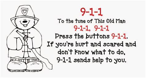 Classroom Freebies Fire Safety 911 Posters And Song