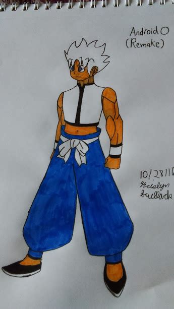 Dragon ball z android oc. Dragonball GT Oc: Android 0(Remake) by Sculla on DeviantArt