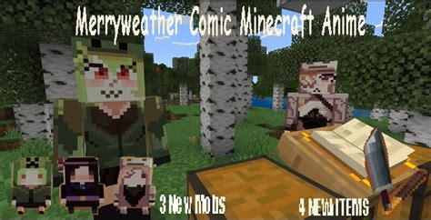 Merryweather Comic Minecraft Anime Add On Minecraft Map
