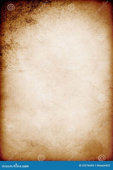 Old Paper Template Stock Images Image 22276694