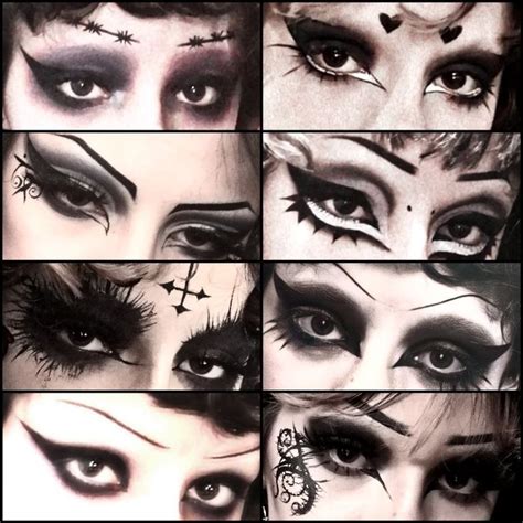 My Makeup Looks Goth Eye Makeup Punk Makeup Graphic Makeup
