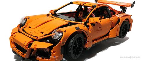 Lego technic set 42056 porsche 911 gt3 rs with box & instructions. LEGO Technic Porsche 911 GT3 RS Review - SlashGear