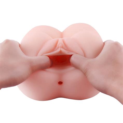 Sex Virgin Pussy Ass Masturbator For Male 3D Realistic Butt Anal