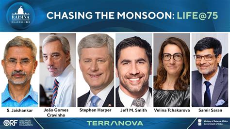 Chasing The Monsoon Life Raisina Dialogue S Jaishankar