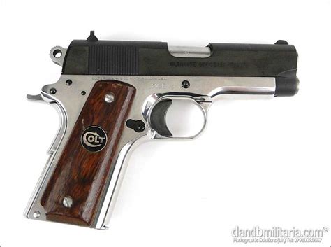 Deactivated Colt Officers Model 1911 Pistol