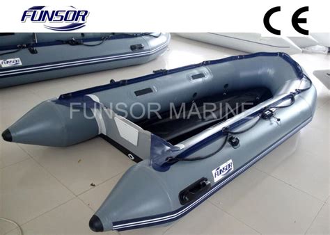 Pvc Coated Fabric Aluminum Floor Foldable Inflatable Boat Dinghy