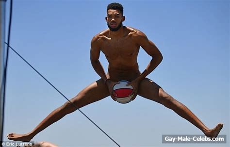 Karl Anthony Towns Posing Naked For ESPN Gay Male Celebs Com