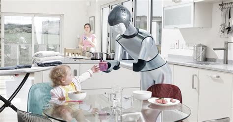 Robots Will Be Commonplace In Homes By 2050 With Android Rights And