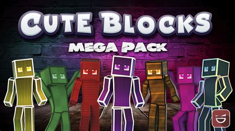 Cute Blocks Mega Pack In Minecraft Marketplace Minecraft