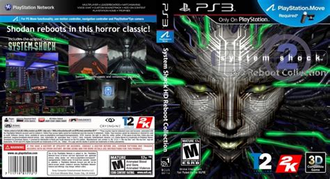 System Shock 2 Hd Reboot Collection Playstation 3 Box Art Cover By