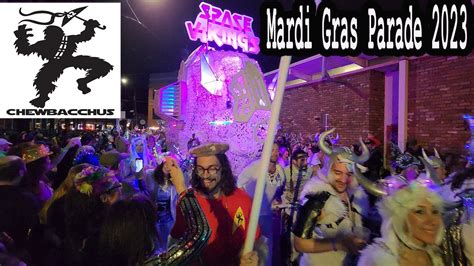 Join The Intergalactic Krewe Of Chewbacchus Parade For New Orleans Mardi Gras 2023 Youtube