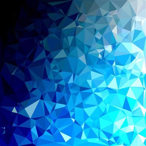 Blue Polygonal Mosaic Background Creative Design Templates 561498