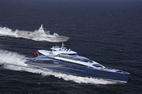 100m Fast Luxury Motor Yacht From Blohm Voss