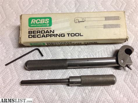 Armslist For Sale Rcbs Berdan Primer Decapping Tool Reduced