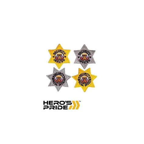 Heros Pride Security Patches Badge Type
